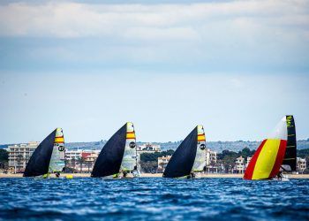 Ensayo general en la bahía de Palma￼