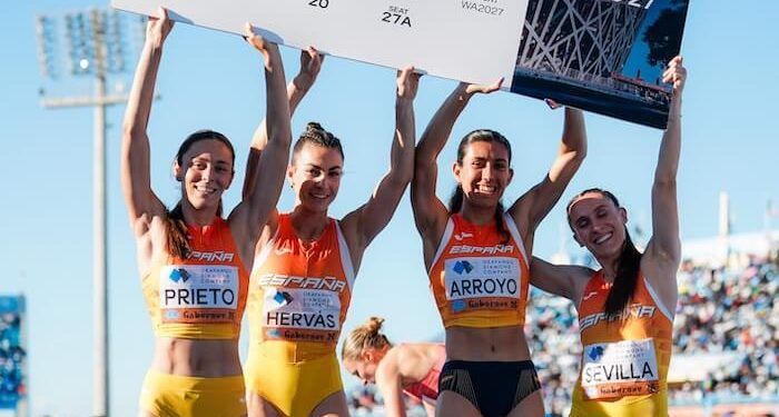 España clasificó a cuatro relevos para las finales de Gaborone y para los Mundiales de Pekín