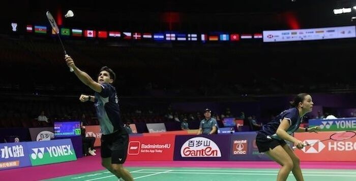 Lucía Rodríguez y Rubén García cedieron ante la pareja tailandesa en el Mundial de Nueva Delhi