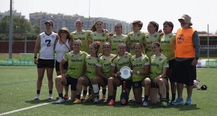 El Rugby Turia ganó en La Coruña y se colocó como líder del campeonato de España 7S