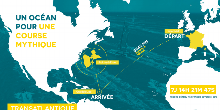 138 solitarios en la Route Rhum Destination Guadalupe de 2022