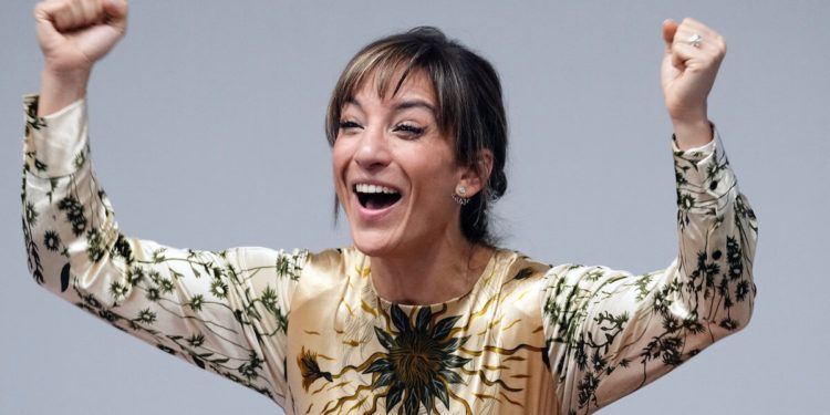 Sandra Sánchez recibe el homenaje del COE