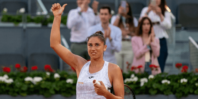 Sara Sorribes tumba a Osaka y es la única española que sigue en liza en el Mutua Madrid Open