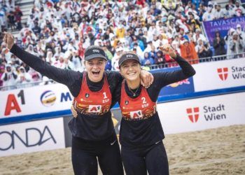 Daniela Álvarez y Tania Moreno, subcampeonas de Europa de vóley playa