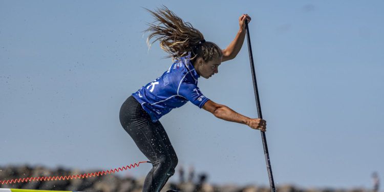 Duna Gordillo nueva campeona de Europa de SUP Larga Distancia