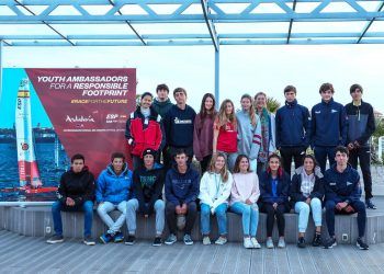 Espacio de entrenamiento de «foiling» en Puerto Sherry