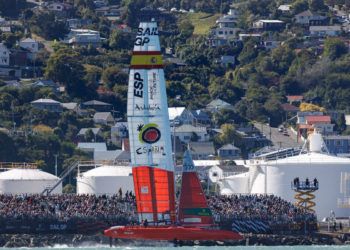 Un quinto y un noveno puesto para España en la final del New Zealand Sail Grand Prix Christchurch