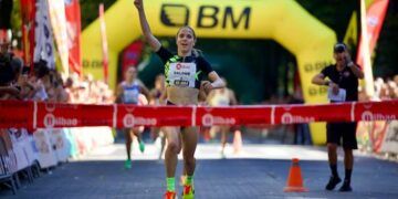 Salomé Afonso reinó con récord en la Milla Internacional de Bilbao