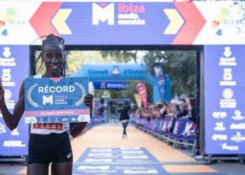 Samum Deborah fijó el nuevo récord femenino en la Ibiza Media Maratón