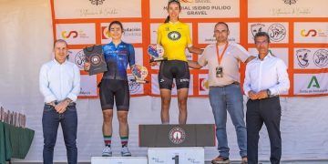 Sandra Alonso se impuso en el Memorial Isidro Pulido de la Copa de España de Gravel