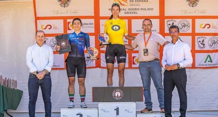 Sandra Alonso se impuso en el Memorial Isidro Pulido de la Copa de España de Gravel