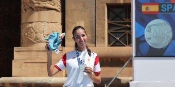 Sandra Alonso se proclamó subcampeona en la prueba contrarreloj de los Juegos Mediterráneos