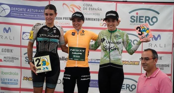 Sofía Rodríguez se impuso en la prueba de Siero de la Copa de España de ciclocross