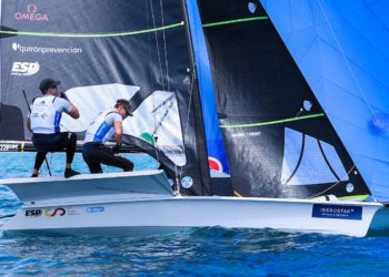 Botín y Trittel, en 49er; y Xammar y Brugman, en 470, segundos; y Gisela Pulido, cuarta en Formula Kite en el Trofeo Princesa Sofía