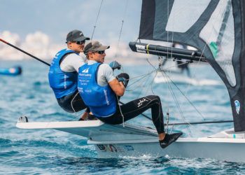 Diego Botín y Florian Trittel, nuevos líderes en la clase 49er del Trofeo Princesa Sofía Mallorca by Iberostar