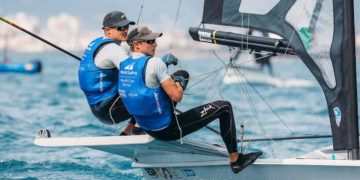 Diego Botín y Florian Trittel, nuevos líderes en la clase 49er del Trofeo Princesa Sofía Mallorca by Iberostar