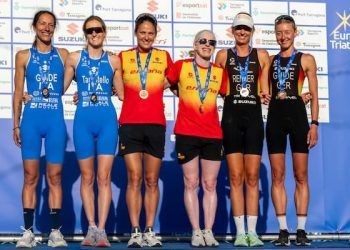 Susana Rodríguez y Eva Moral lograron sendos oros en el Europeo de triatlón paralímpico 2026