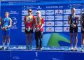 Susana Rodríguez y su guía, Sara Pérez, campeonas del Mundo de triatlón paralímpico