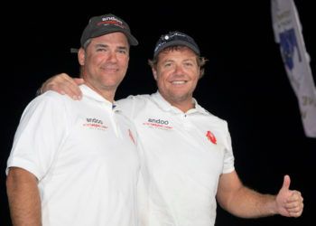 Pablo Arrarte y “Ñeti” Cuervas-Mons ganaron la Sydney-Hobart a bordo del ‘Comanche’