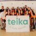 Paula Leiton entrena junto a las jugadoras del Club Waterpolo Turia de la mano de Teika