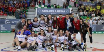 El Telecable HC, campeonas de la Copa de la Reina 2023