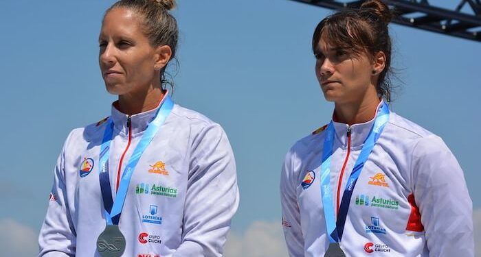 Teresa Portela y Sara Ouzande, subcampeonas mundiales en K2 200