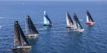 Salió The Ocean Race, de «morro» hasta el Estrecho de Gibraltar con rumbo Cabo Verde