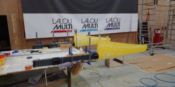 ‘Captain Alternance’ construido totalmente con materiales reciclables