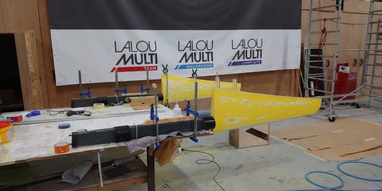 ‘Captain Alternance’ construido totalmente con materiales reciclables