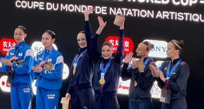 Txell Ferré y Lilou Lluís, oro en Dúo Técnico en la Copa del Mundo de París