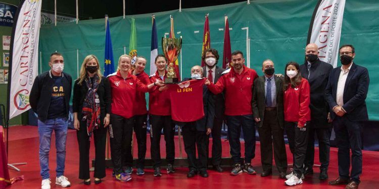 El UCAM Cartagena TM logra una cuarta Copa de Europa muy especial