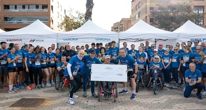 La Beca Varona premia a Unlimited Wheels con la aportación de inscritos en la Carrera de las Empresas