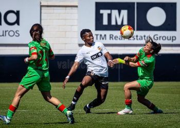 Marina Martí dibujó el gol de la victoria del Valencia ante el Osasuna