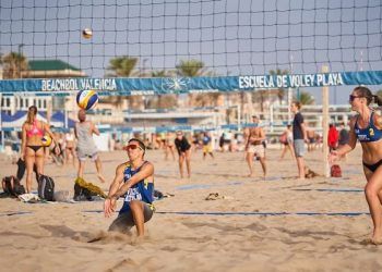 La instalación municipal BeachBol consagra a València como referente internacional del vóley playa