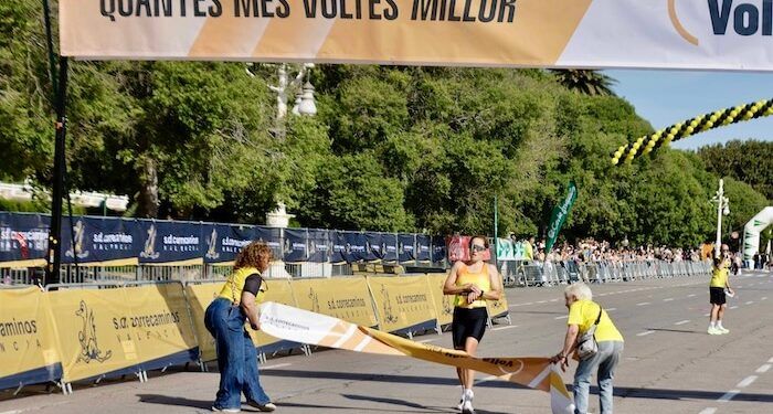 Noelia Juan se impuso en La Volta a Peu València