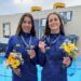 Ana Carvajal y Valeria Antolino, campeonas de Europa de plataforma sincronizada