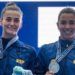Valeria Antolino y Ana Carvajal se colgaron la plata europea en plataforma de 10 metros