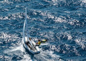 Xammar y Cardona, líderes del Europeo de 470 en la recta final