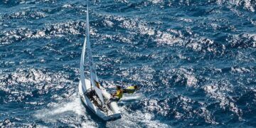 Xammar y Cardona, líderes del Europeo de 470 en la recta final