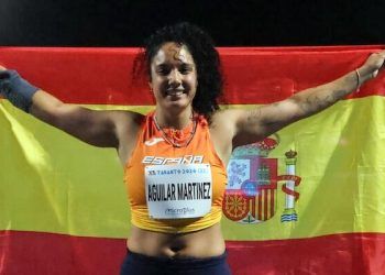 Yulenmis Aguilar, plata en jabalina en los Juegos Mediterráneos y nuevo récord de España
