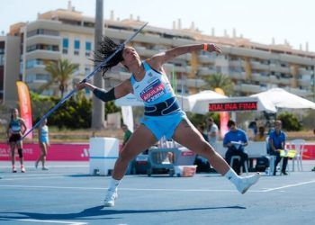 Yulenmis Aguilar regresó tras superar una lesión y se proclamó campeona de España en jabalina