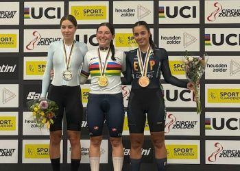 Adriana Vargas, bronce en eliminación en los Mundiales de ciclismo en pista júnior