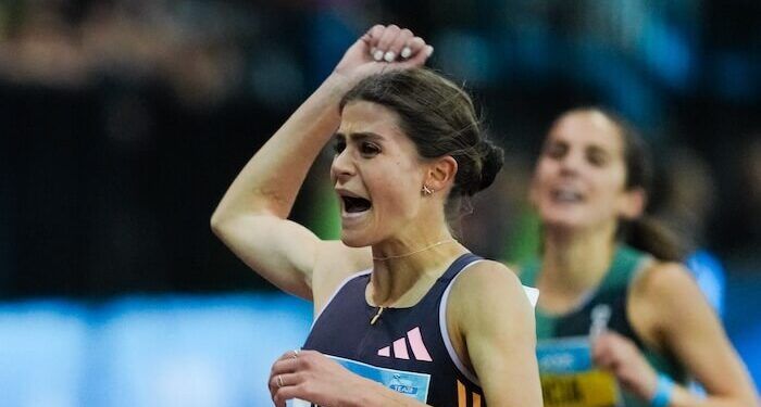 Maribel Pérez paró el crono en 7.15 en los 60 metros y fijó el nuevo récord de España