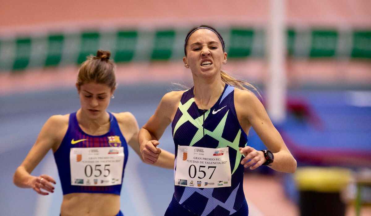 Lucía Rodríguez, Águeda Muñoz, atletismo