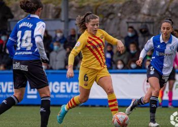 DEPORTIVO ALAVÉS 0-6 FC BARCELONA. Marcaron Claudia Pina, un triplete, Rolfö, Engen y Ona