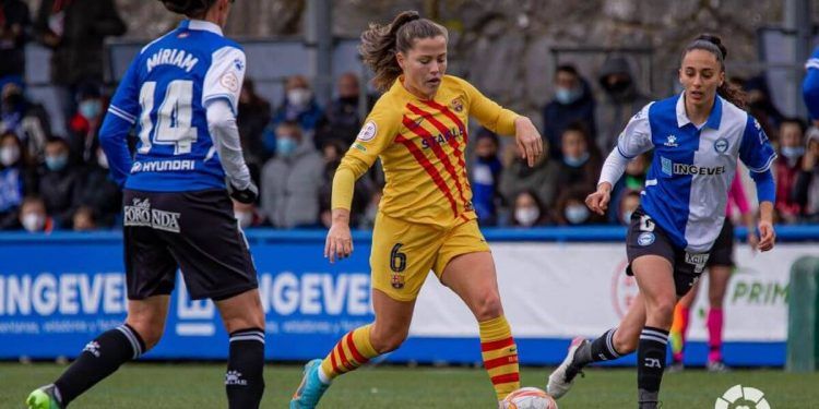 DEPORTIVO ALAVÉS 0-6 FC BARCELONA. Marcaron Claudia Pina, un triplete, Rolfö, Engen y Ona