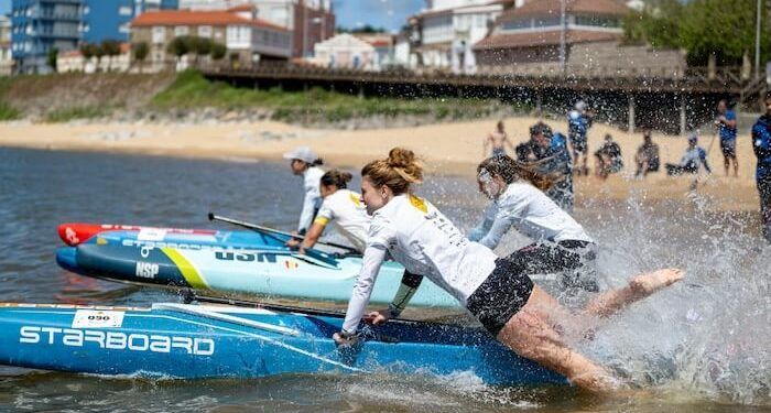 Alba Frey se consagró como campeona de España sprints en la playa de Mera
