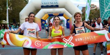 Alba López ganó una novena edición de récord de la carrera ‘Valencia contra el Cáncer’