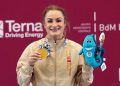 Alba Sánchez se proclamó campeona en la categoría de -53 kilos en los Juegos Mediterráneos