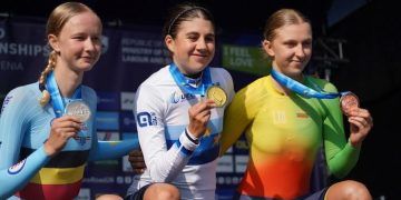 Alejandra Neira se proclamó campeona de Europa júnior de contrarreloj de Liubliana
